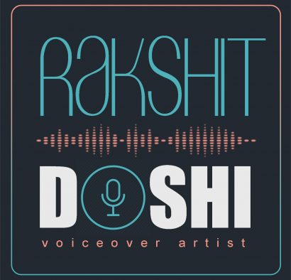Rakshit Doshi male voiceover artists Mumbai India with a home studio setup